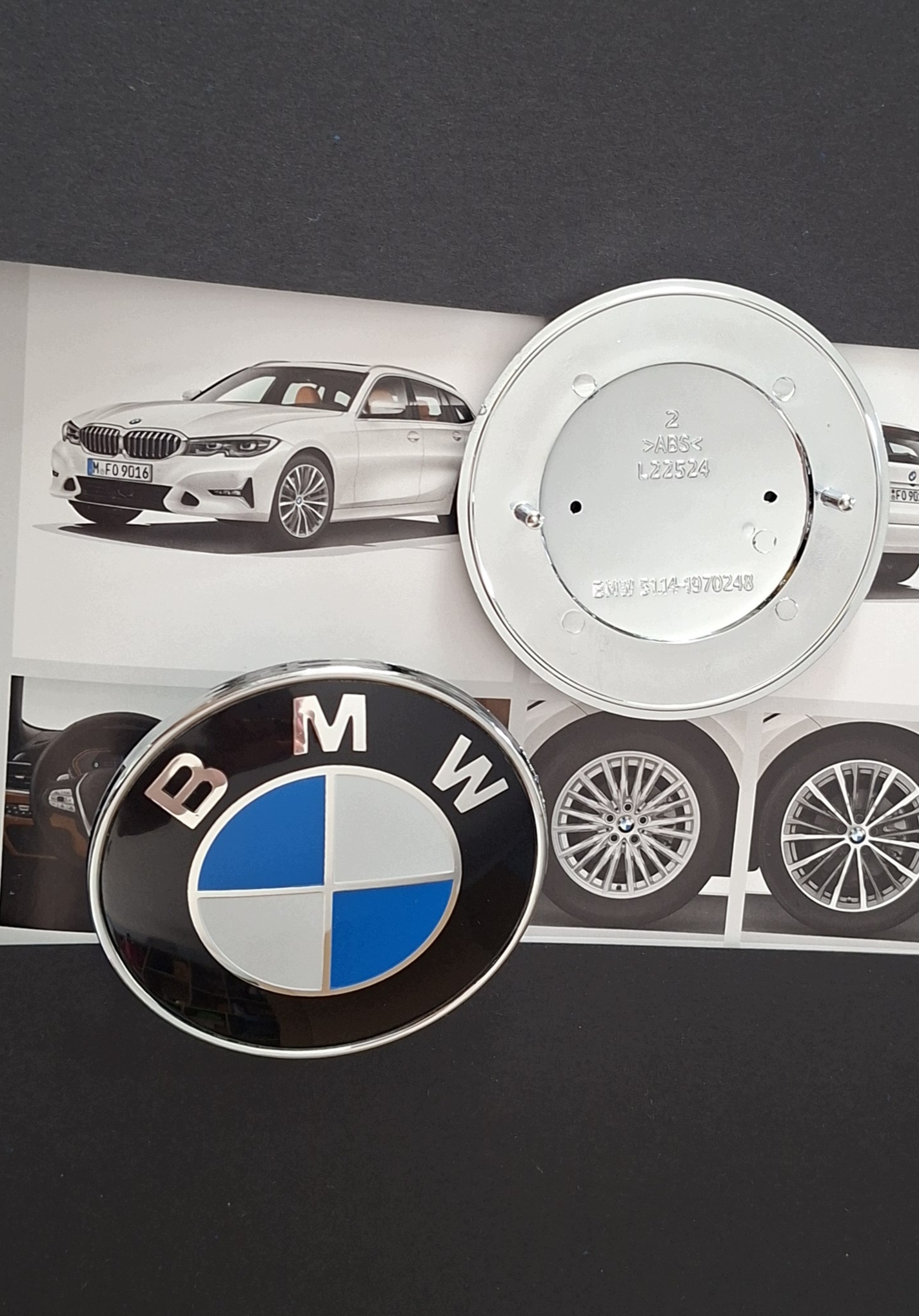 Emblemat Logo Znaczek do modelu Bmw X3 E53 tył na klapę 78mm zamiennik