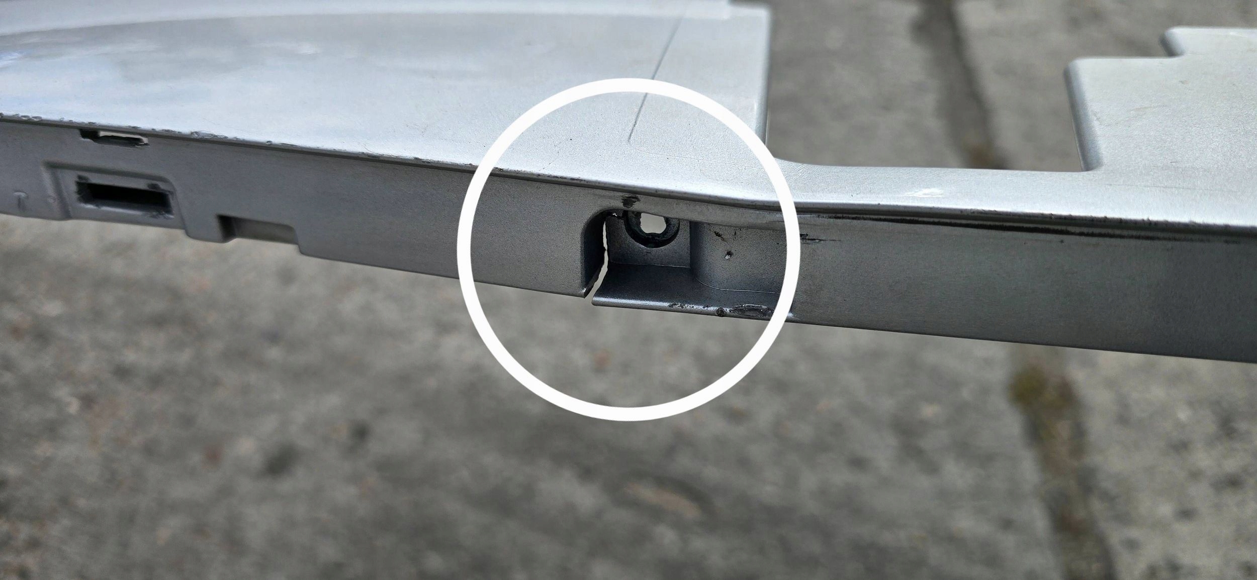 SsangYong Korando 2010-2012 Frontstoßstange