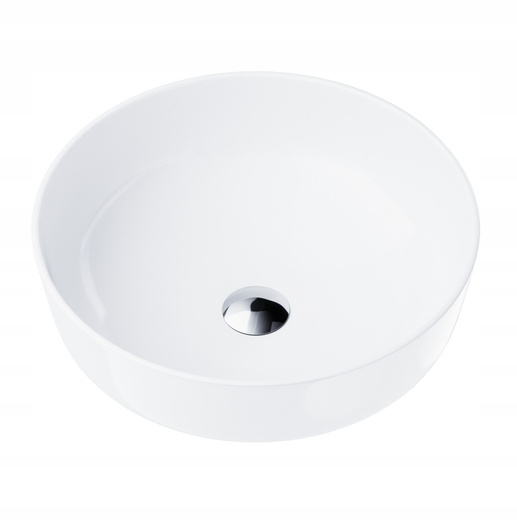Umývadlo Na Dosku Corsan Lugo UC9988 41 cm s chrómovanou zátkou