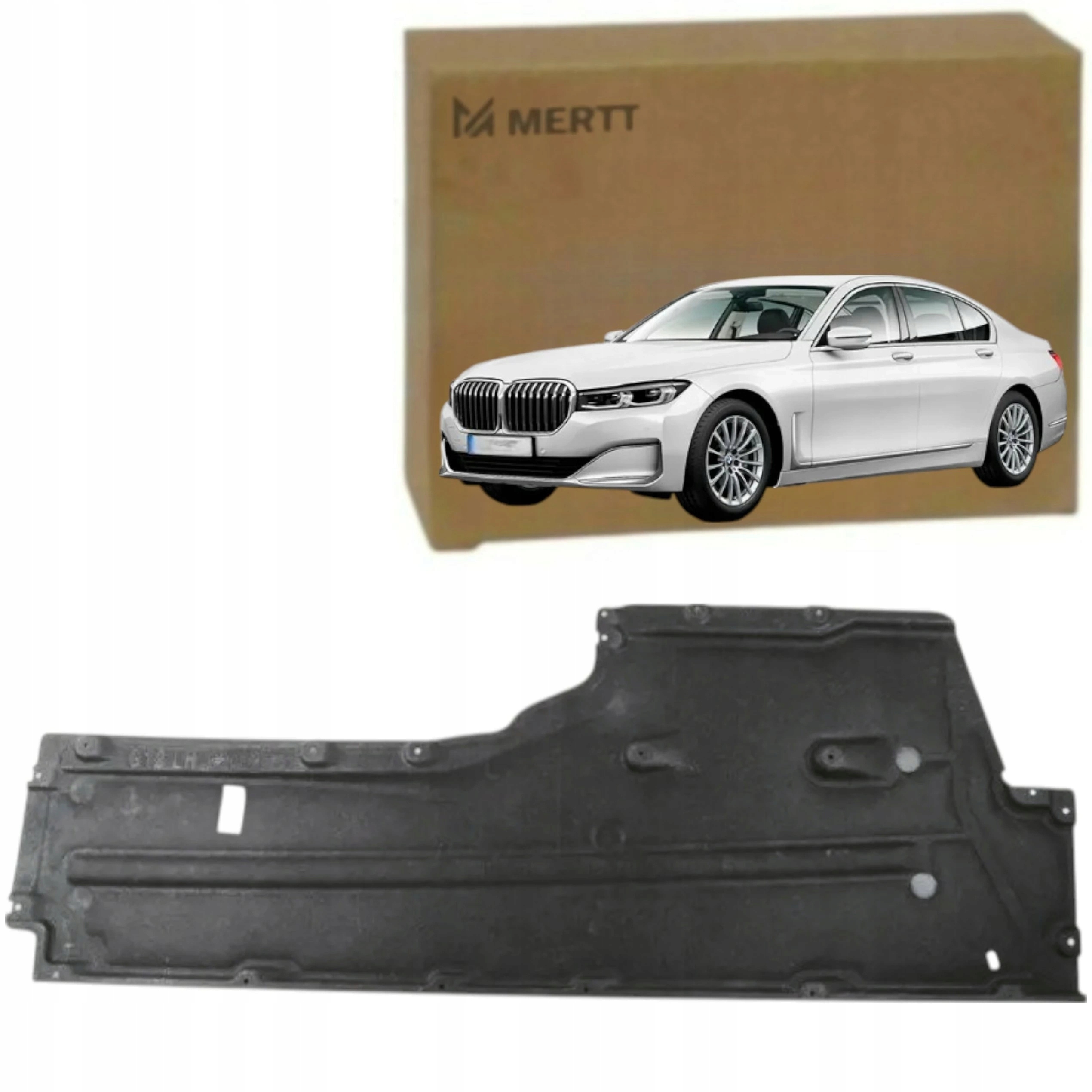 Bmw Řada 7 G12 2015-2022 Kryt Podvozkové Desky Motoru Levý 51757340175