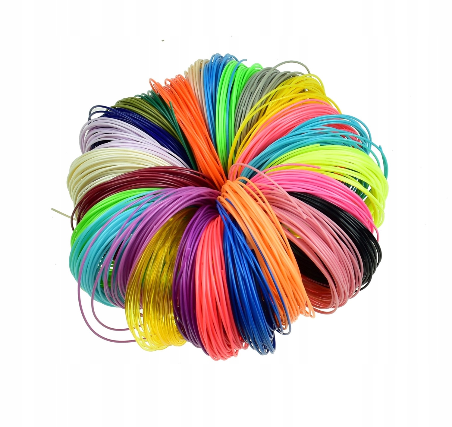 WKŁADY DO DŁUGOPISU 3D PLA FILAMENT 1,75mm x 10m Materiał PLA