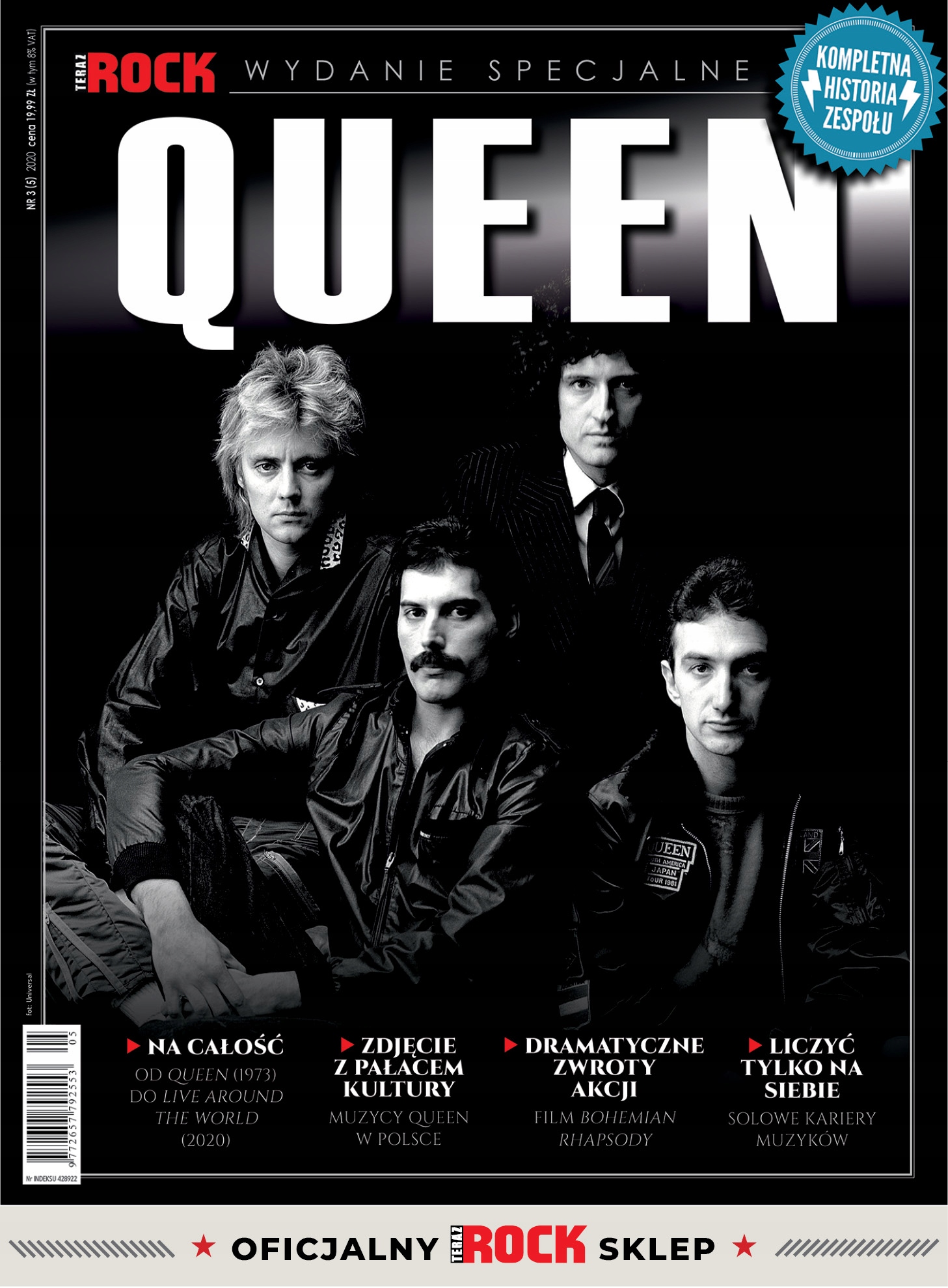 Teraz Rock Wydanie Specjalne Queen 5 / 2020 [-OUTLET-]