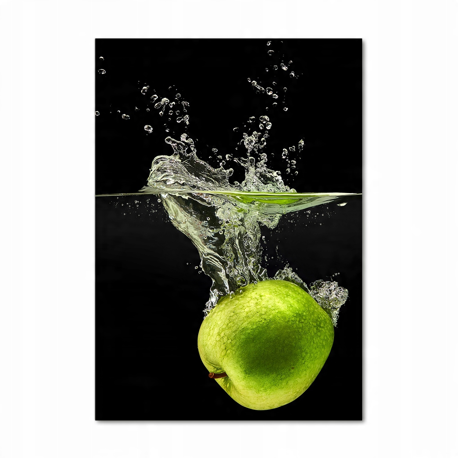 

Foto obraz akryl do salonu Zielone jabłka 70x100cm