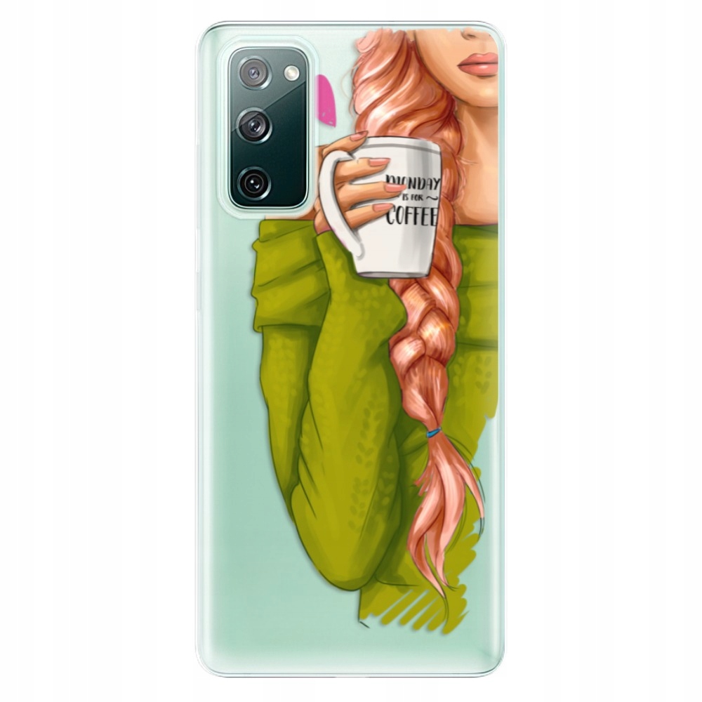 Silikonowe etui My Coffe and Redhead Girl do Samsung Galaxy S20 Fe