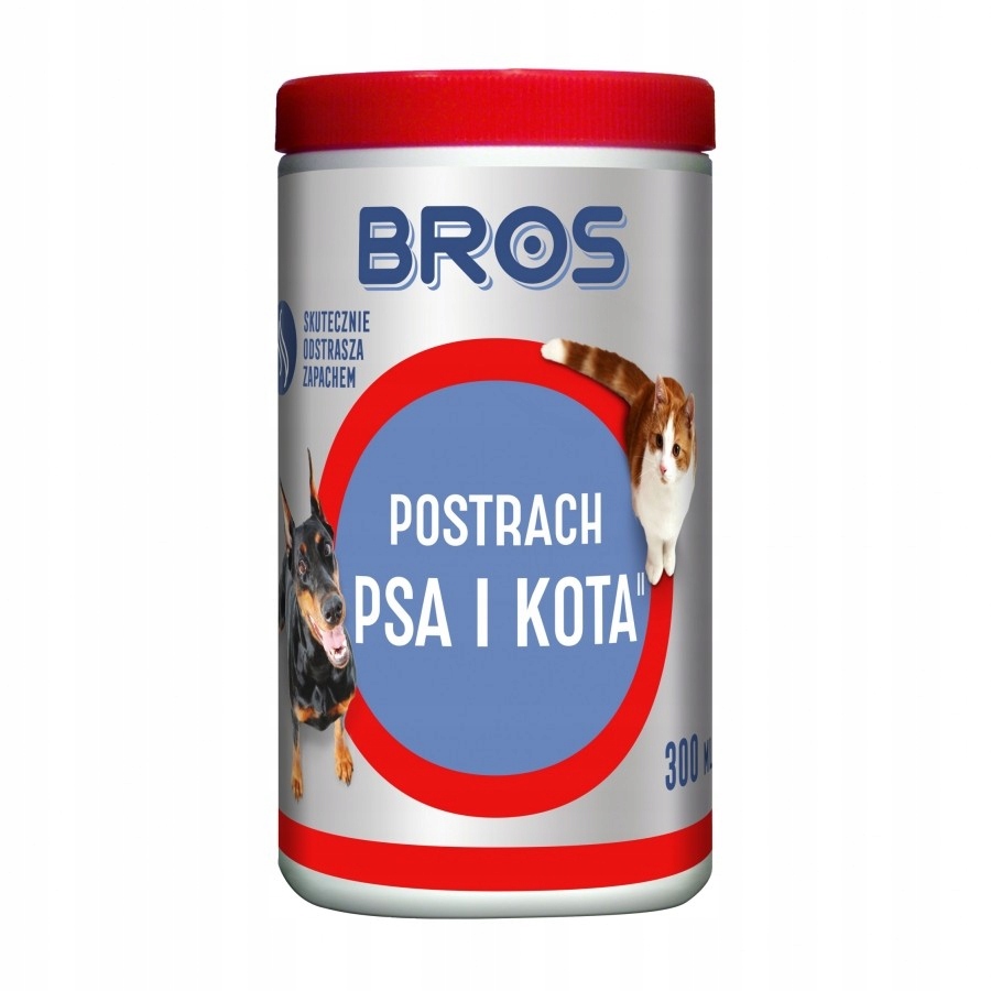 

Granulat Bros odstraszasz psów kotów 300 ml.