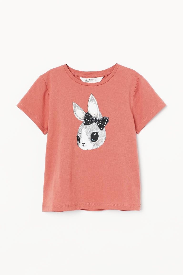 

Nowa H&m bluzeczka Króliczek różowa 134/140