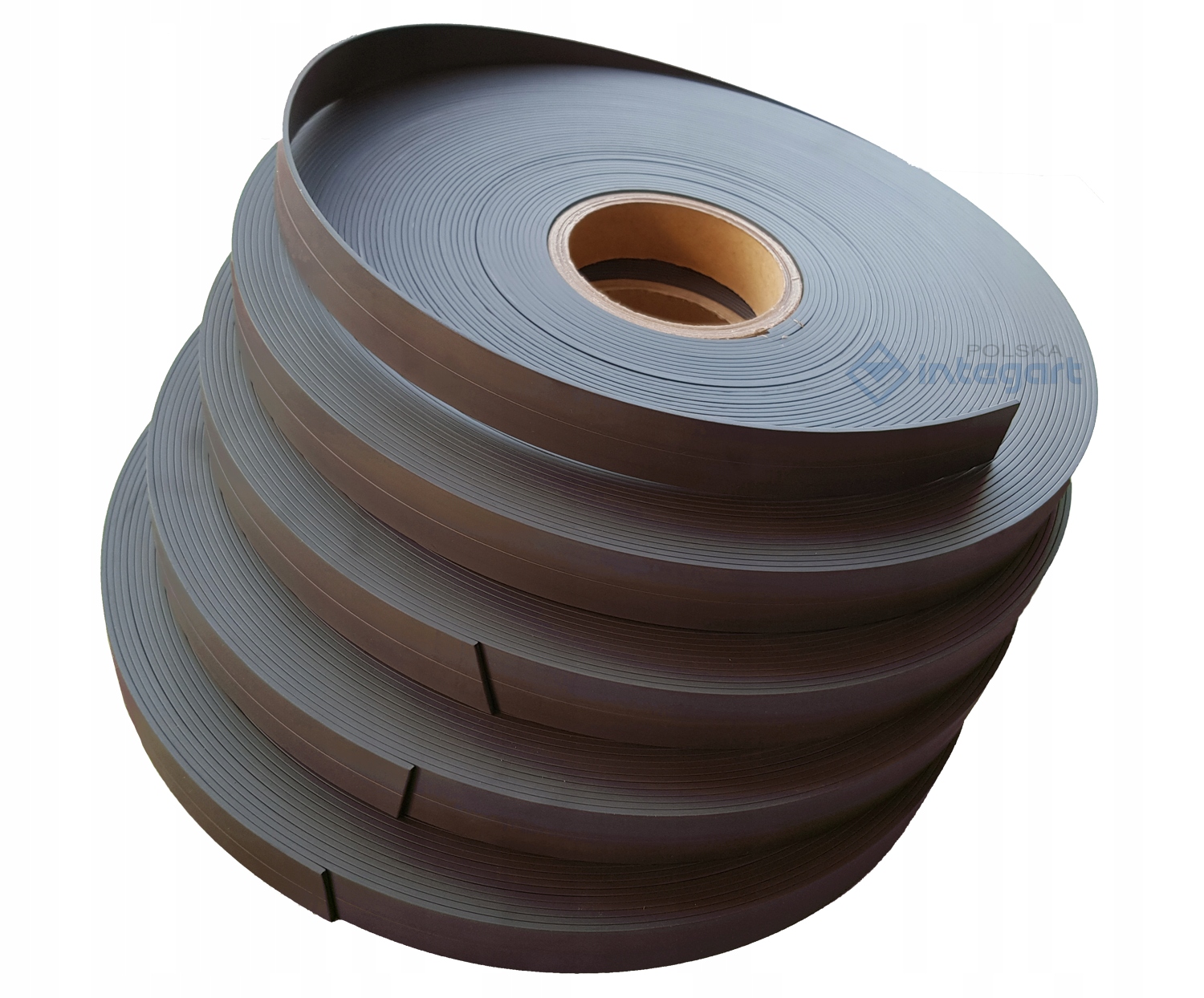 

Taśma magnetyczna 25x2,0mm plain czarna magnes 5mb