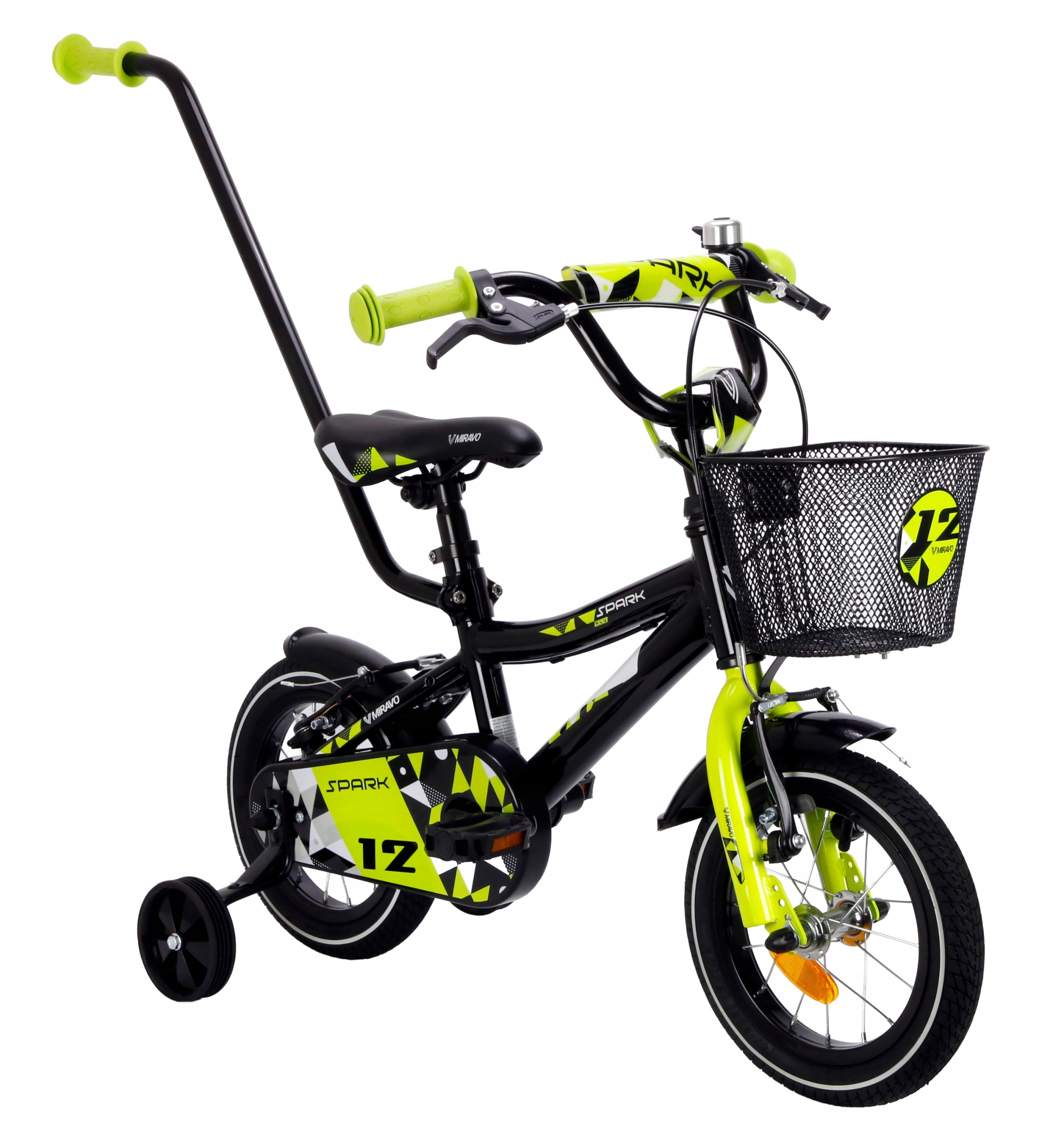 Rowerek Dziecięcy 12 Cali Miravo Rower Alu Dla Chłopca Prowadnik