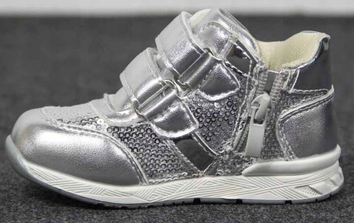 CLIBEE trzewiki PRZEJŚCIOWE 21/13,3cm cekiny Płeć dziewczynki