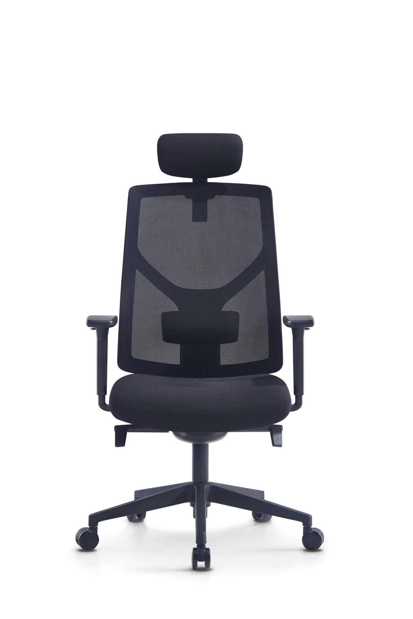 Ergonomiczny fotel obrotowy Stepro Regulowany Zagłówek i Podparcie Lędźwi
