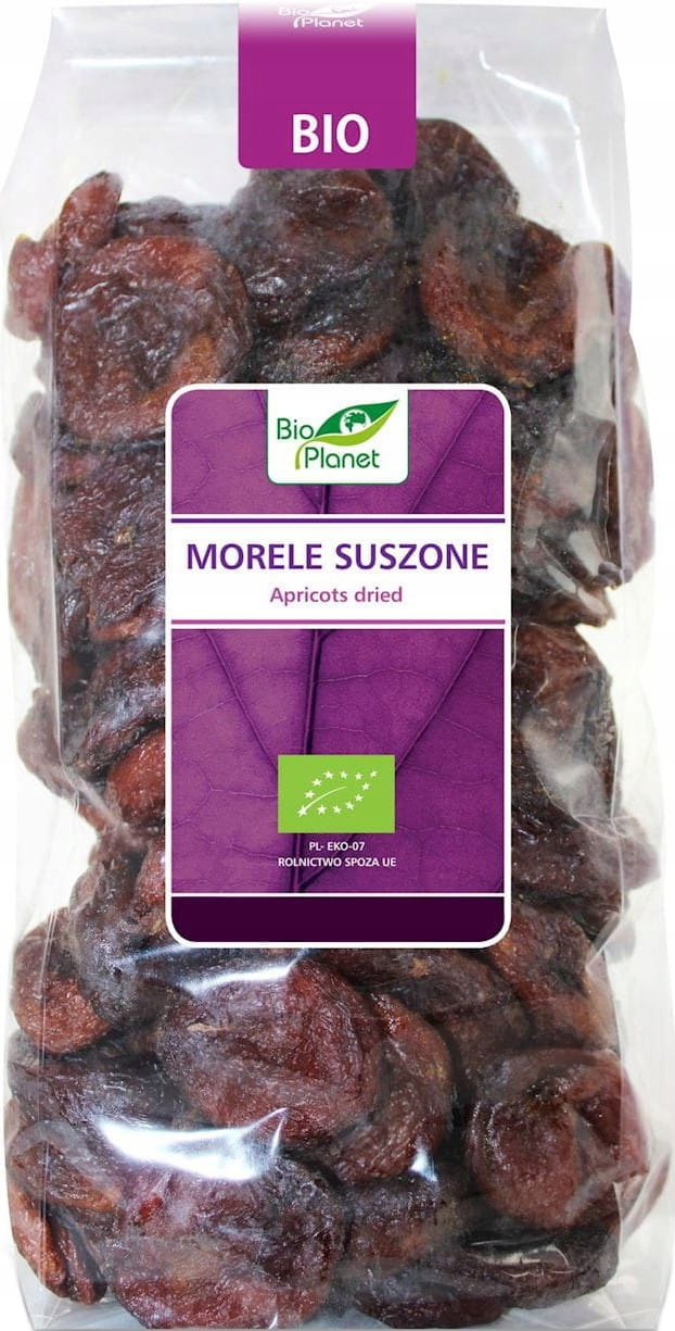 Bio Sušené meruňky bezlepkové 1 kg Bio Planet
