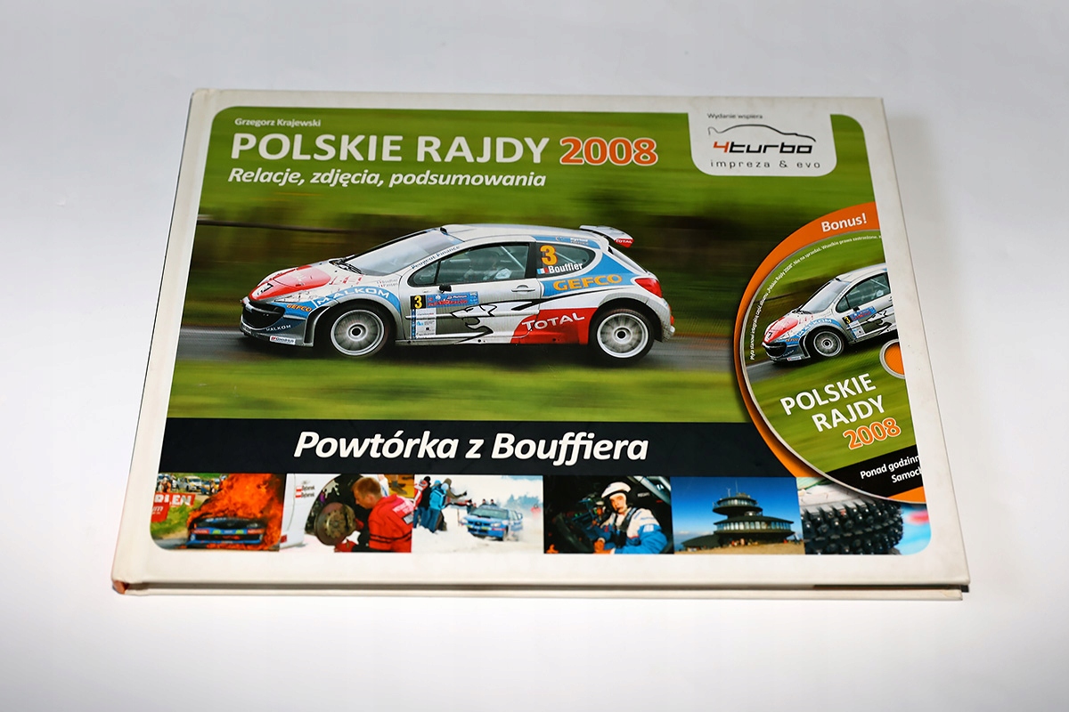 Album Polskie Rajdy 2008 Krajewski WRC rally rajd