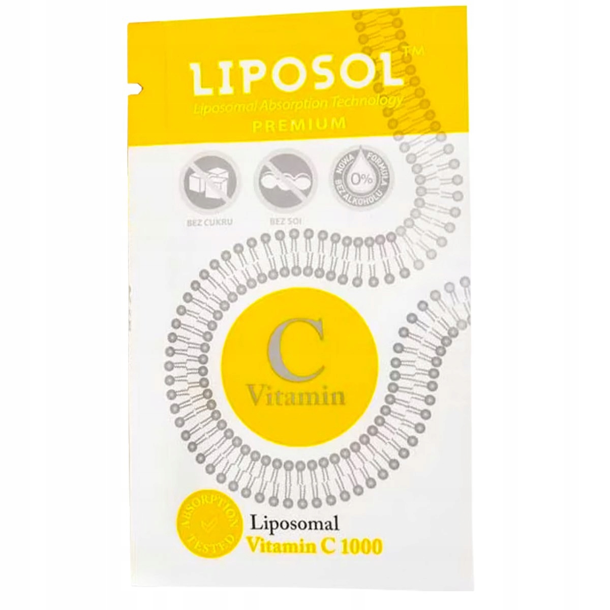 Liposomalna Witamina C 1000mg saszetki Odporność Przeziębienie Aliness — 7