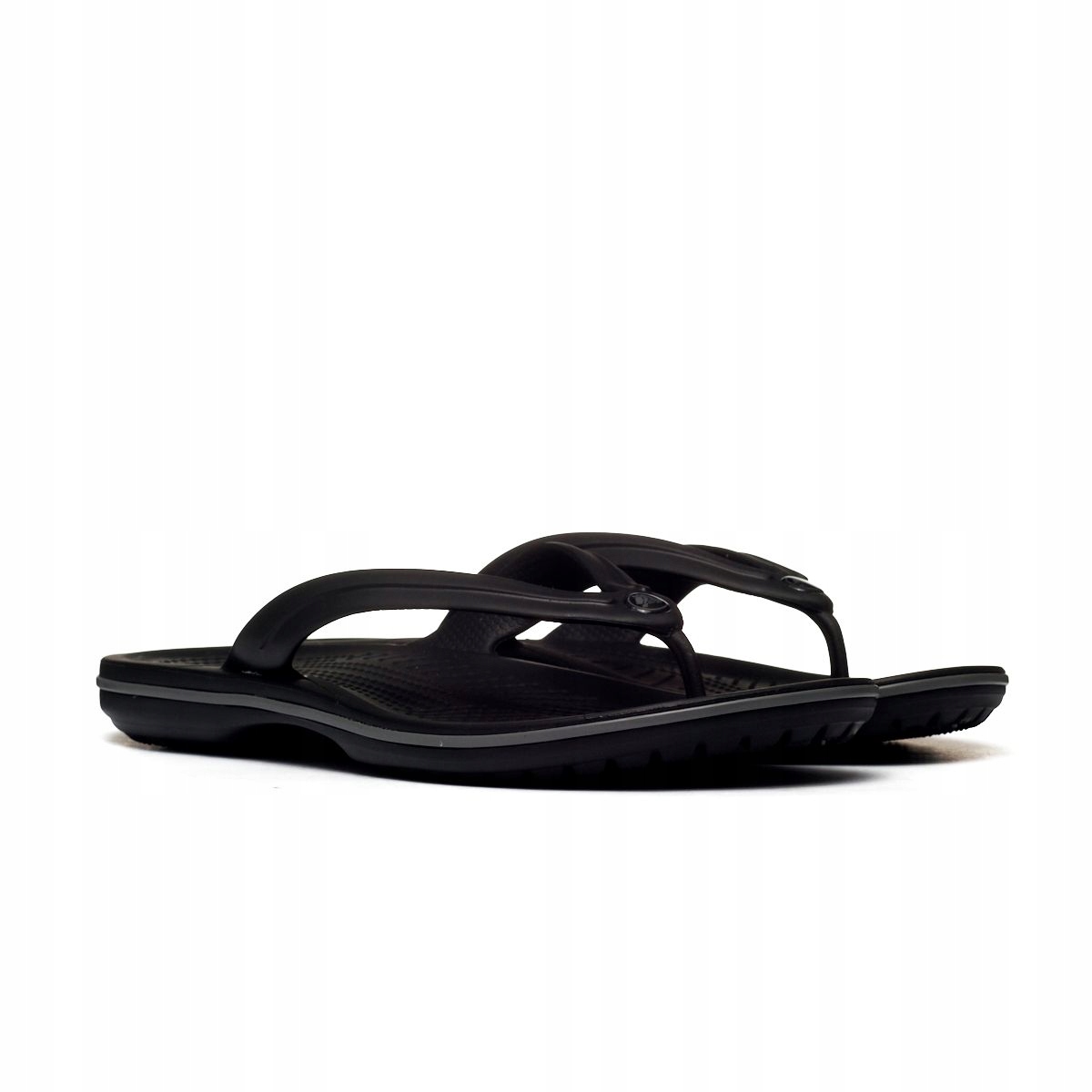 Žabky Crocs Crocband Flip Black/Slate Grey Černá 42-43 Unisex