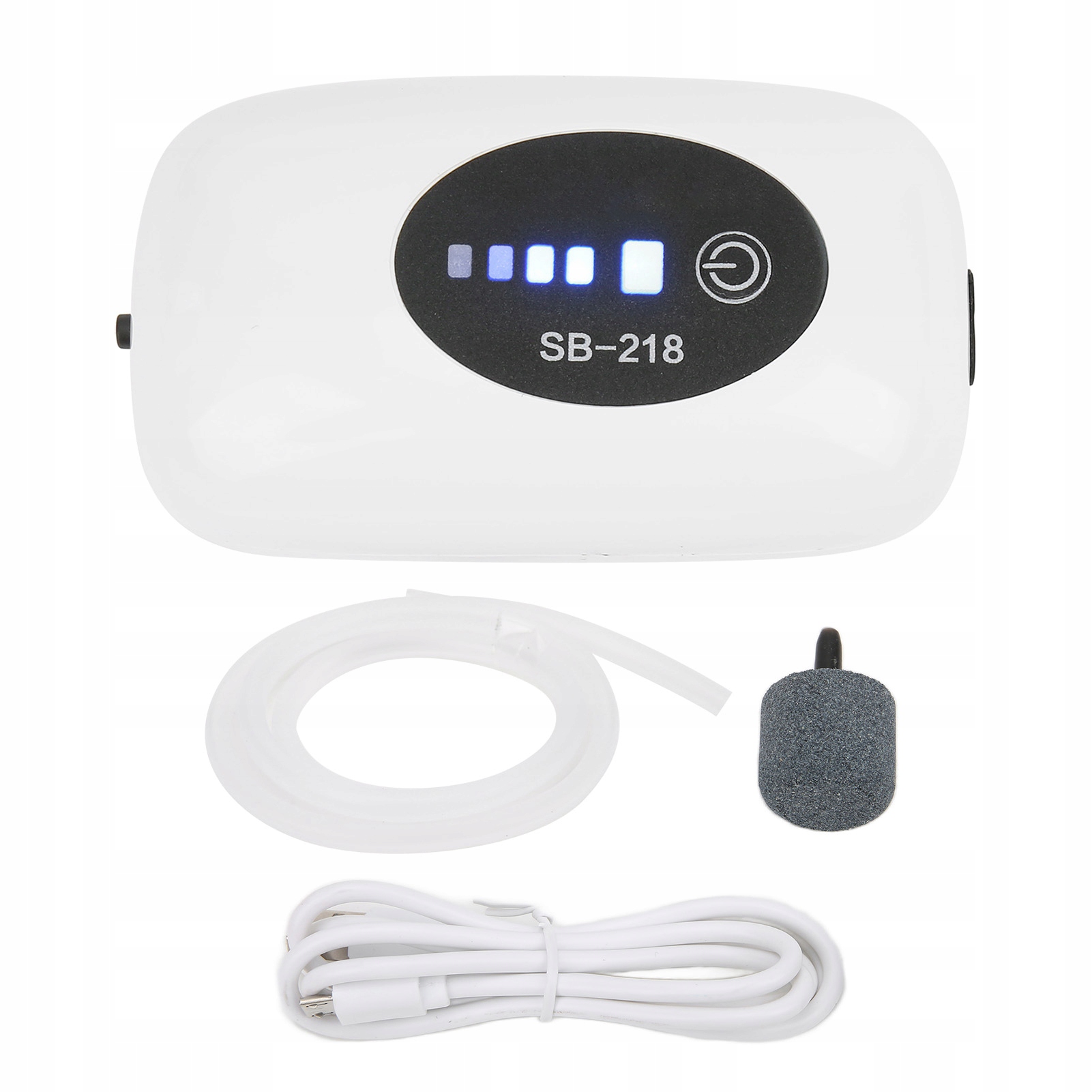 Levně 4800mAh Vzduchovací Čerpadlo do Akvária s Regulací Výkonu a Usb Napájením