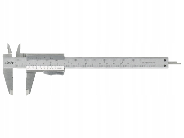 Posuvné Měřítko Limit 200 MM S Aretačním Šroubem