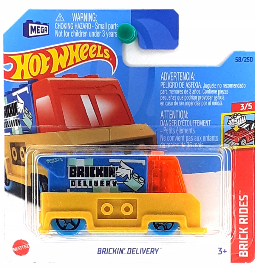 HOT WHEELS BRICKIN' DELIVERY BRICK RIDES NOWY 2023