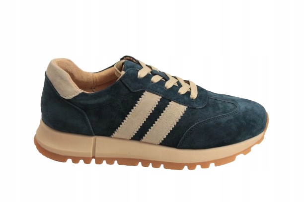 Polobotky Tenisky Goodin GD-LX1080 vel.38 Navy/lt Beige Kůže Semiš