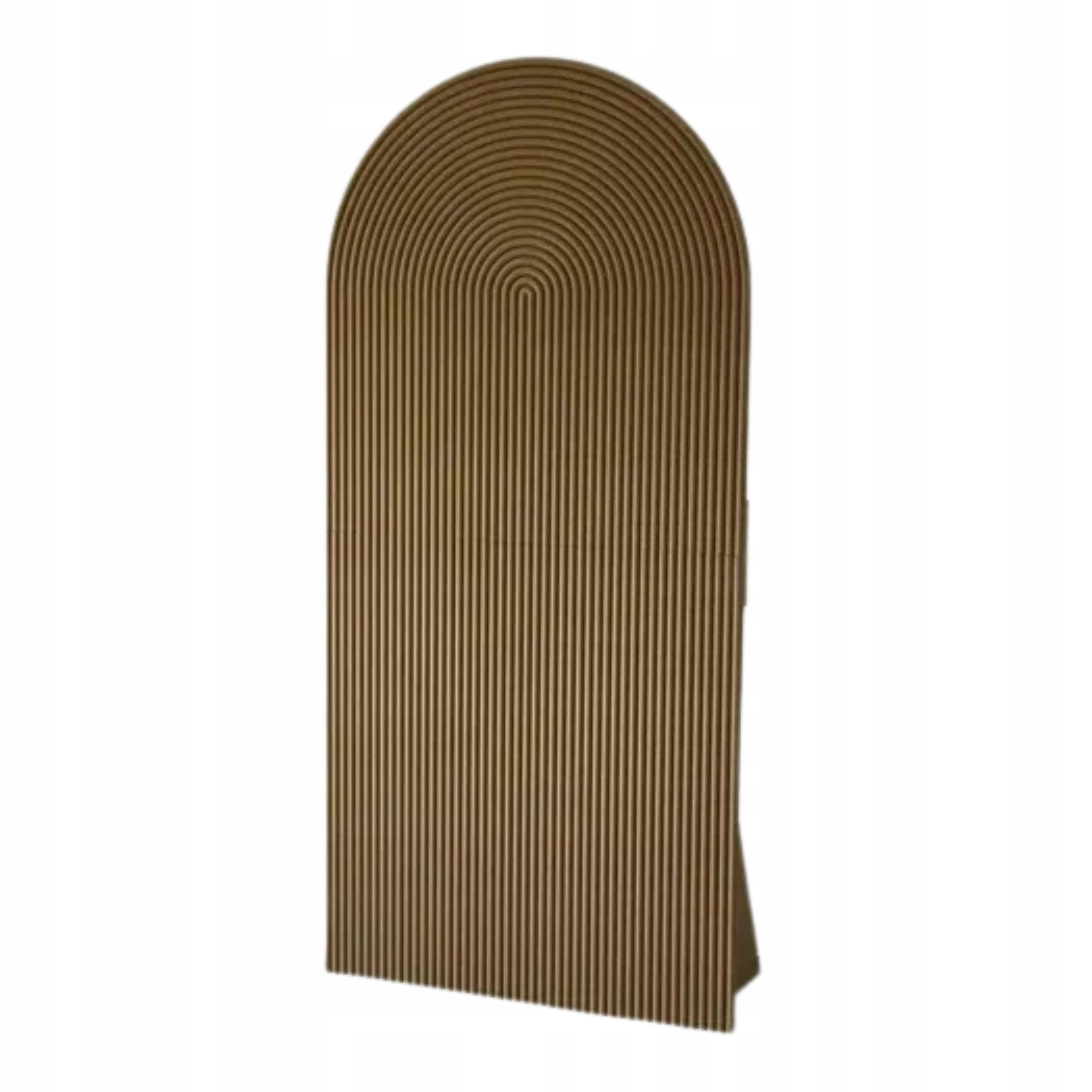 Loventi Ścianka dekoracyjna S1 (półkole) ryflowana Mdf 200x125 cm Składana