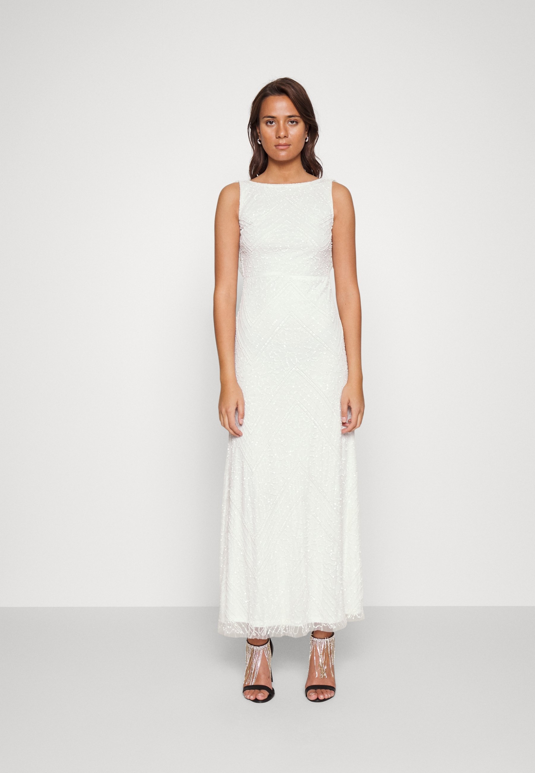 Šaty maxi flitry Lace & Beads 42