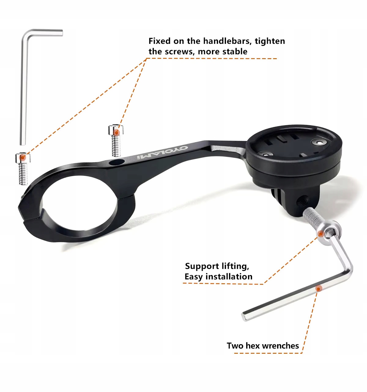 Drzak-lampicky-na-cyklopocitac-GARMIN-XOSS-IGSPORT-Model-S5