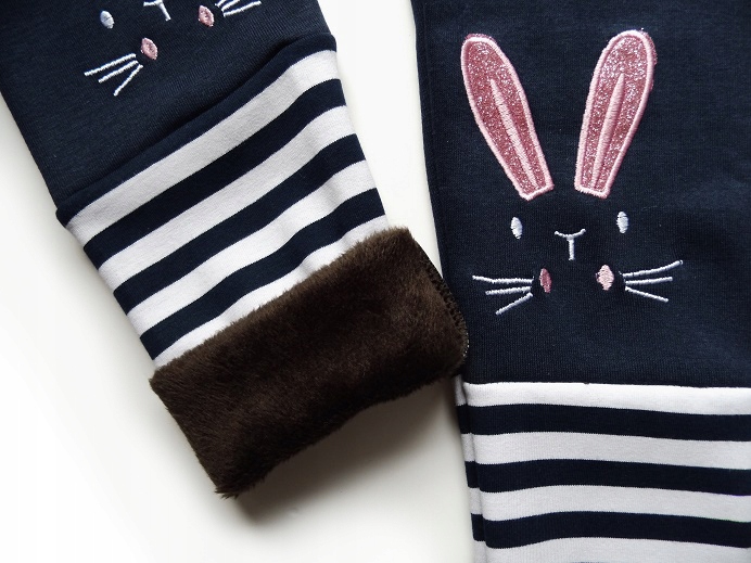 

Legginsy Na Futerku Zające Rozmiar 128/134