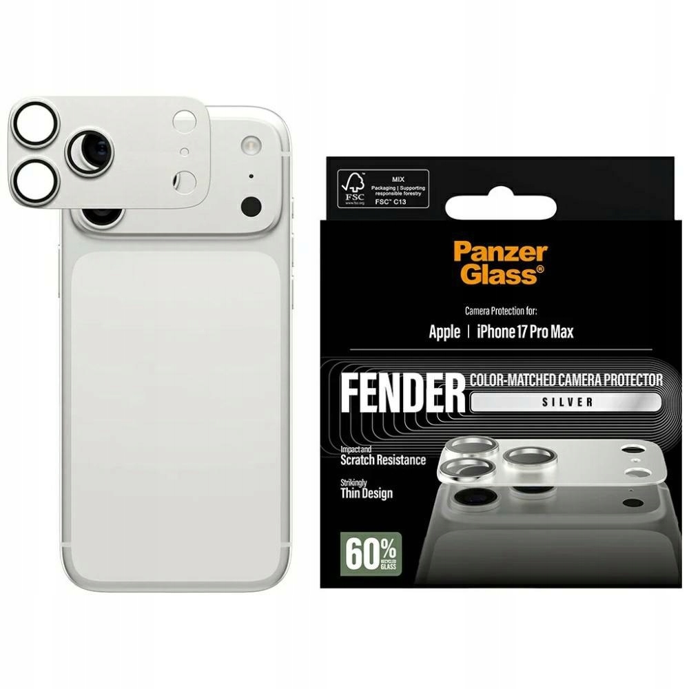 Tvrzené sklo na objektiv PanzerGlass Fender Camera Protector pro iPhone