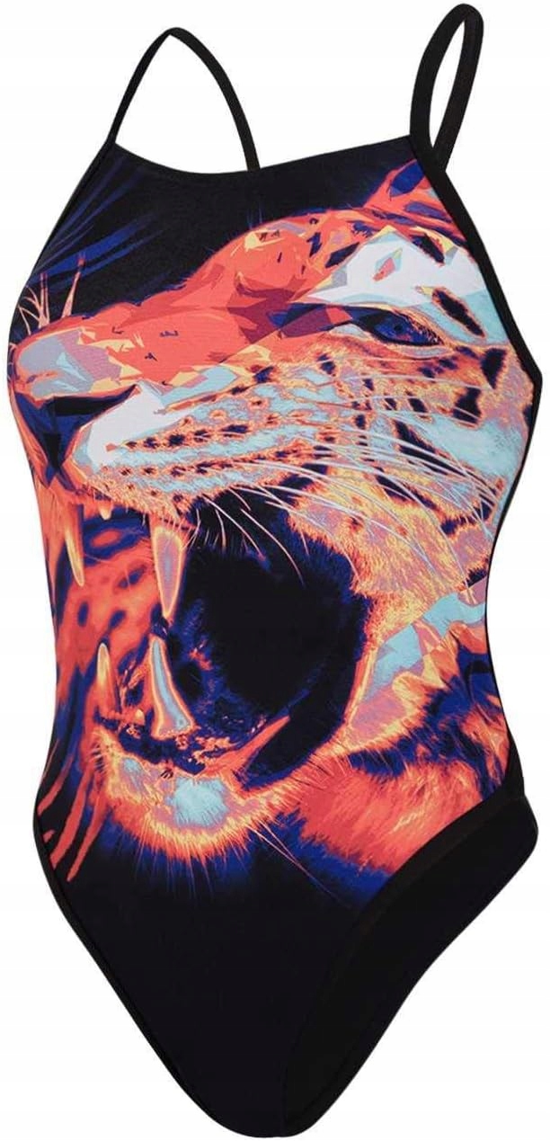 Speedo Junglebeast Placement Ribbonback Strój jednączęściowy roz. DE40