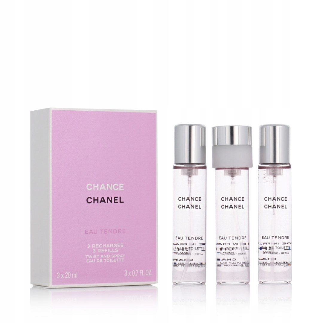 Sada parfémů pro ženy Chanel Chance Eau Tendre 3 díly