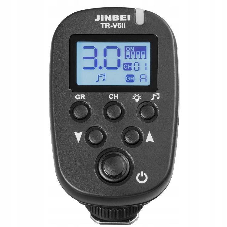Rádiový bateriový spouštěč Jinbei TR-V6II s univerzální patkou