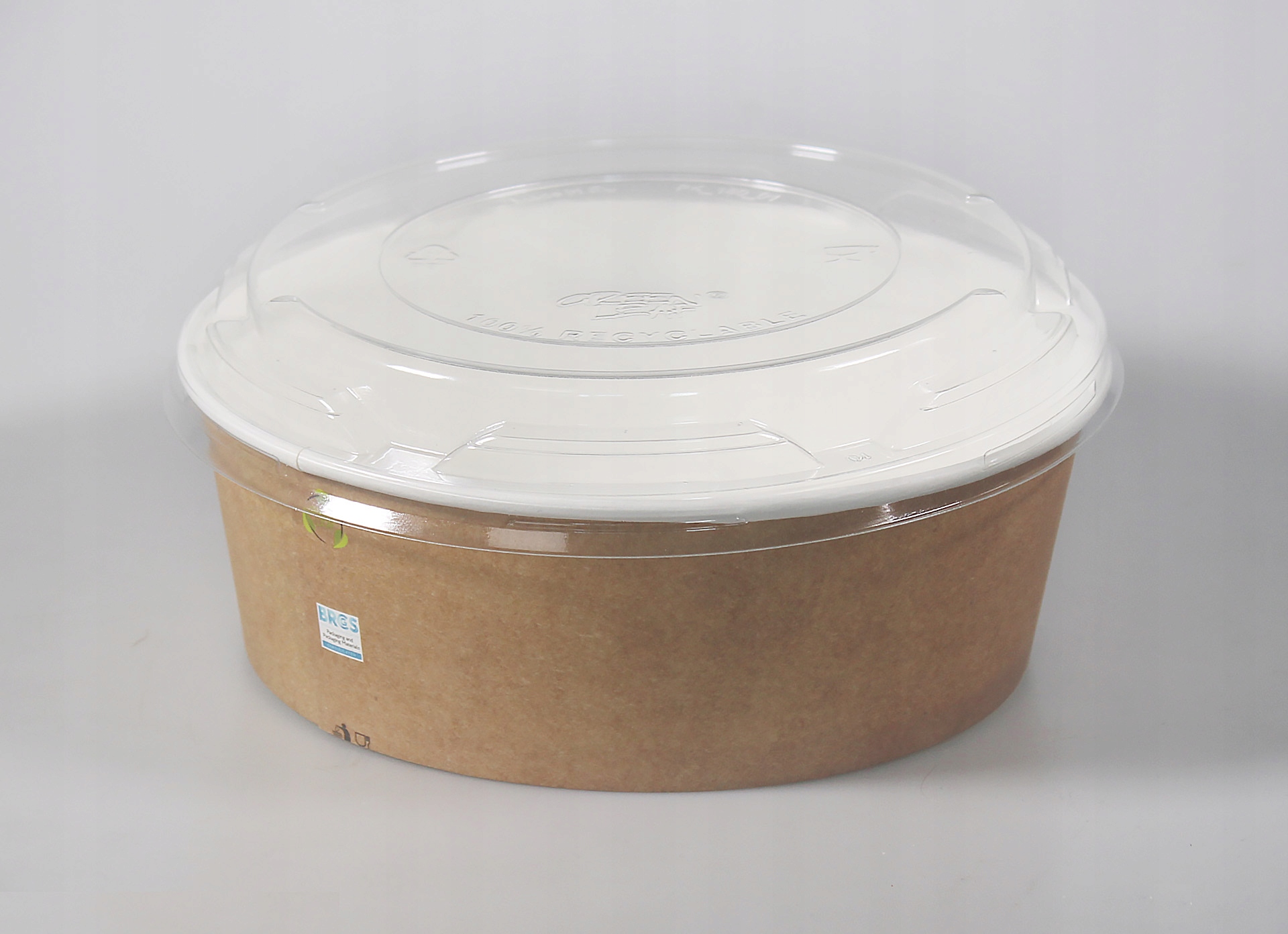 

Miska na sałatkę Kraft 1300 ml wieczko 50 szt