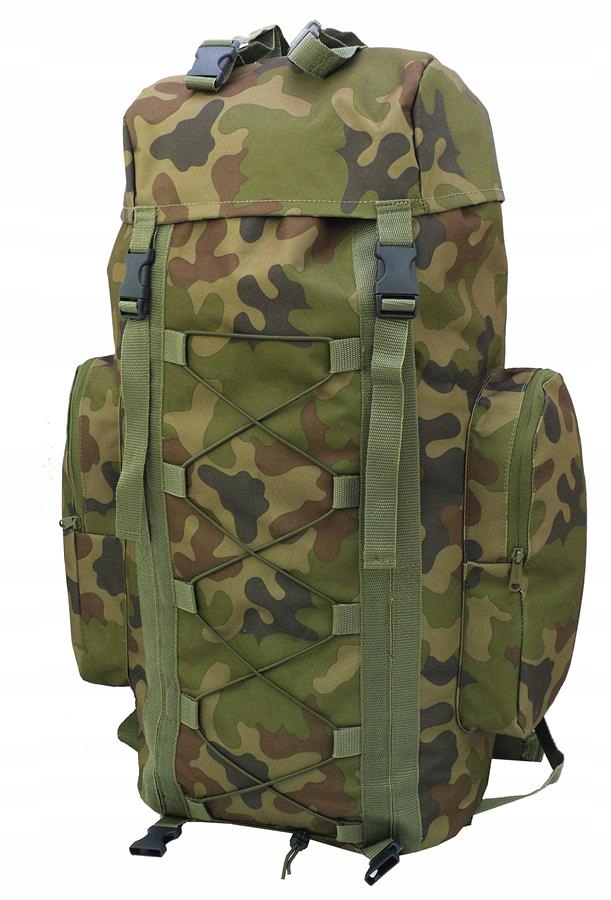 DUŻY Plecak Turystyczny Trekkingowy STELAŻ 60l PL Marka PantherMilitary