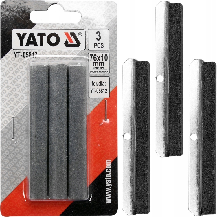 Yato Kamienie Wymienne Do Honownicy YT-05812 3'' 76x10 mm