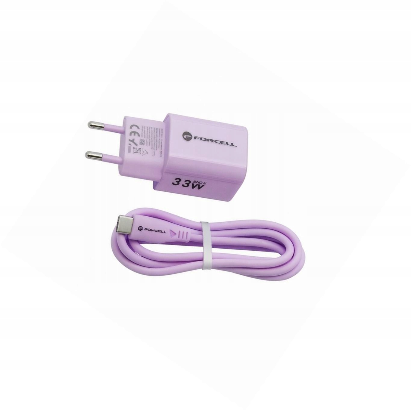 Szybka ładowarka Gan 33W 2 porty z kablem Usb-c do Samsung Galaxy Z Flip 6