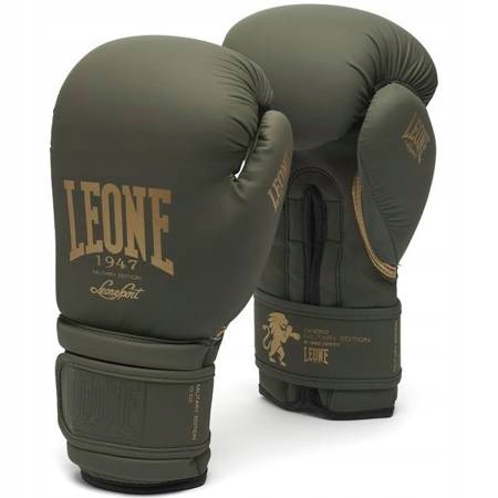 Leone1947 Boxerské rukavice B&w „Military Edition“ zelené 14OZ