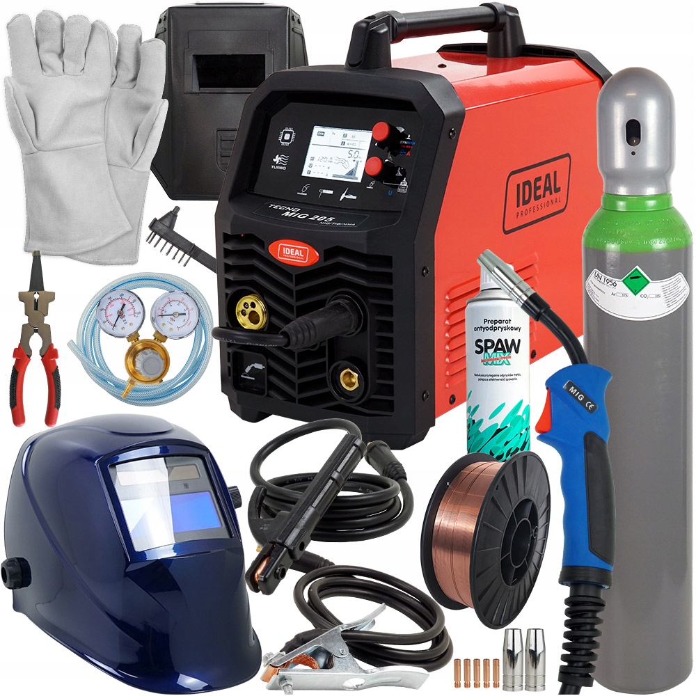 Зварювальний апарат MIGOMAT IDEAL mig 200 Синергія алюмінію