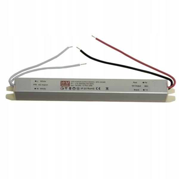 

Zasilacz Do Led Slim 24V 18W