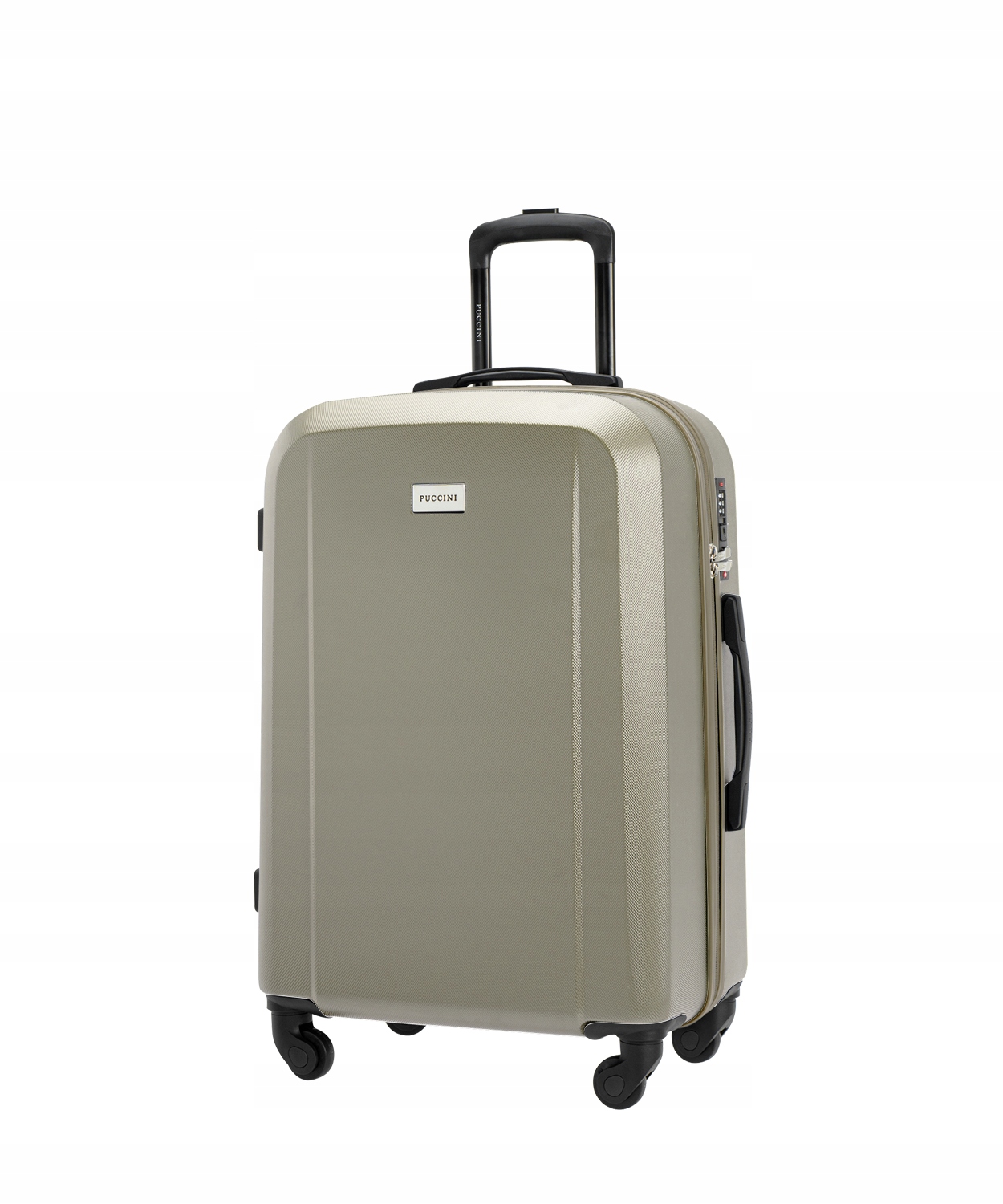 Walizka średnia Puccini ABS022B-6C Manchester twarda