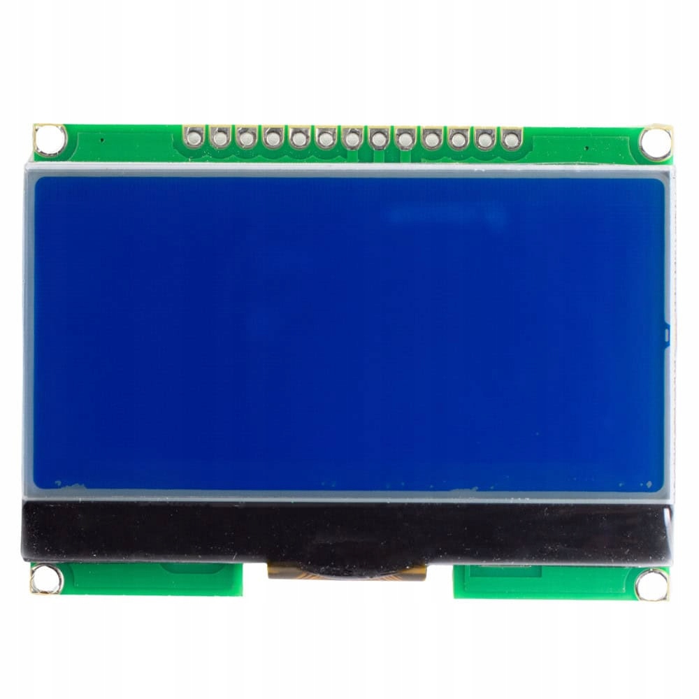 Wyświetlacz LCD graficzny 128x64px niebieski COG SPI ST7565R Producent MSALAMON