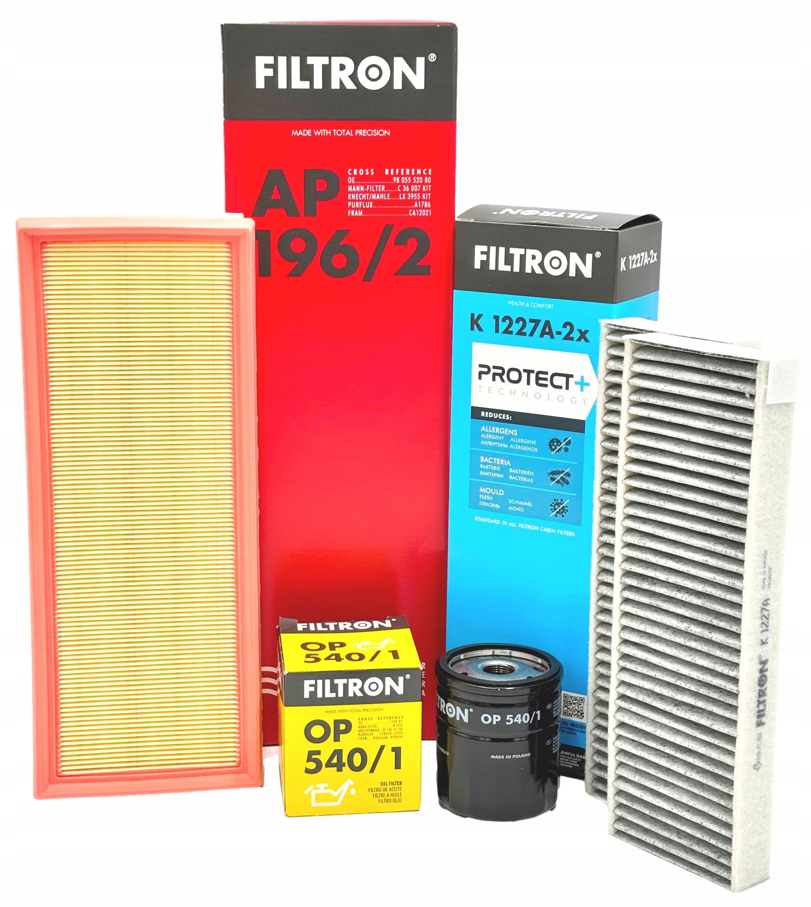 Filtron Sada Filtrů Opel Grandland X 1.2 1.2 Turbo 131 Km