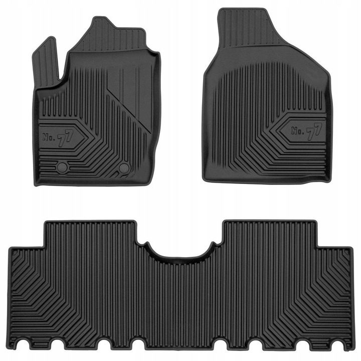 

Dywaniki Gumowe Seat Alhambra 1 I 1995- Korytka 77