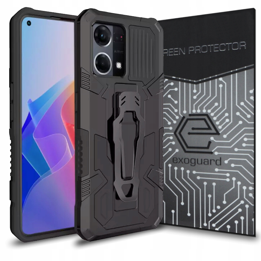 

Obudowa Etui Pancerne Szkło do Oppo Reno 7 (4G)