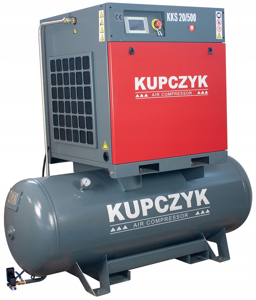 Kompresor śrubowy Kupczyk KKS 20/500 2150 l/min Marka Kupczyk