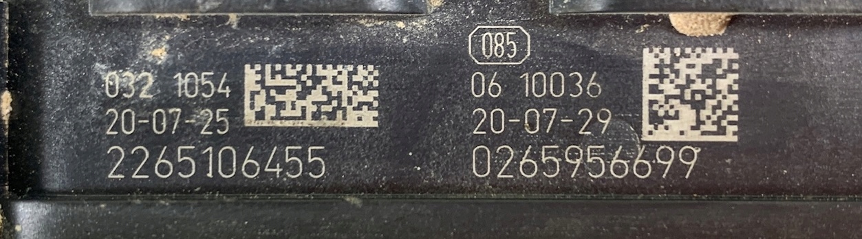 1 pump control unit ABS VW TRANSPORTER T6 7LA614517A