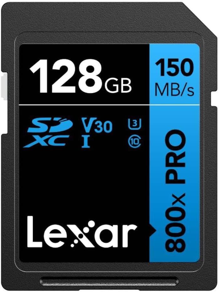 Lexar LSD0800P128G-BNNNG paměťová karta 128GB High-Performance 800x Pro Sdxc