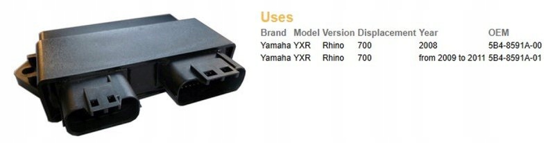 Dze CDI Zapaľovací Modul Yamaha Yxr 700 Rhino 08-11