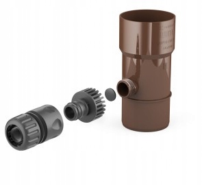 Rekuperátor Dešťové Vody 90 MM Bronzový