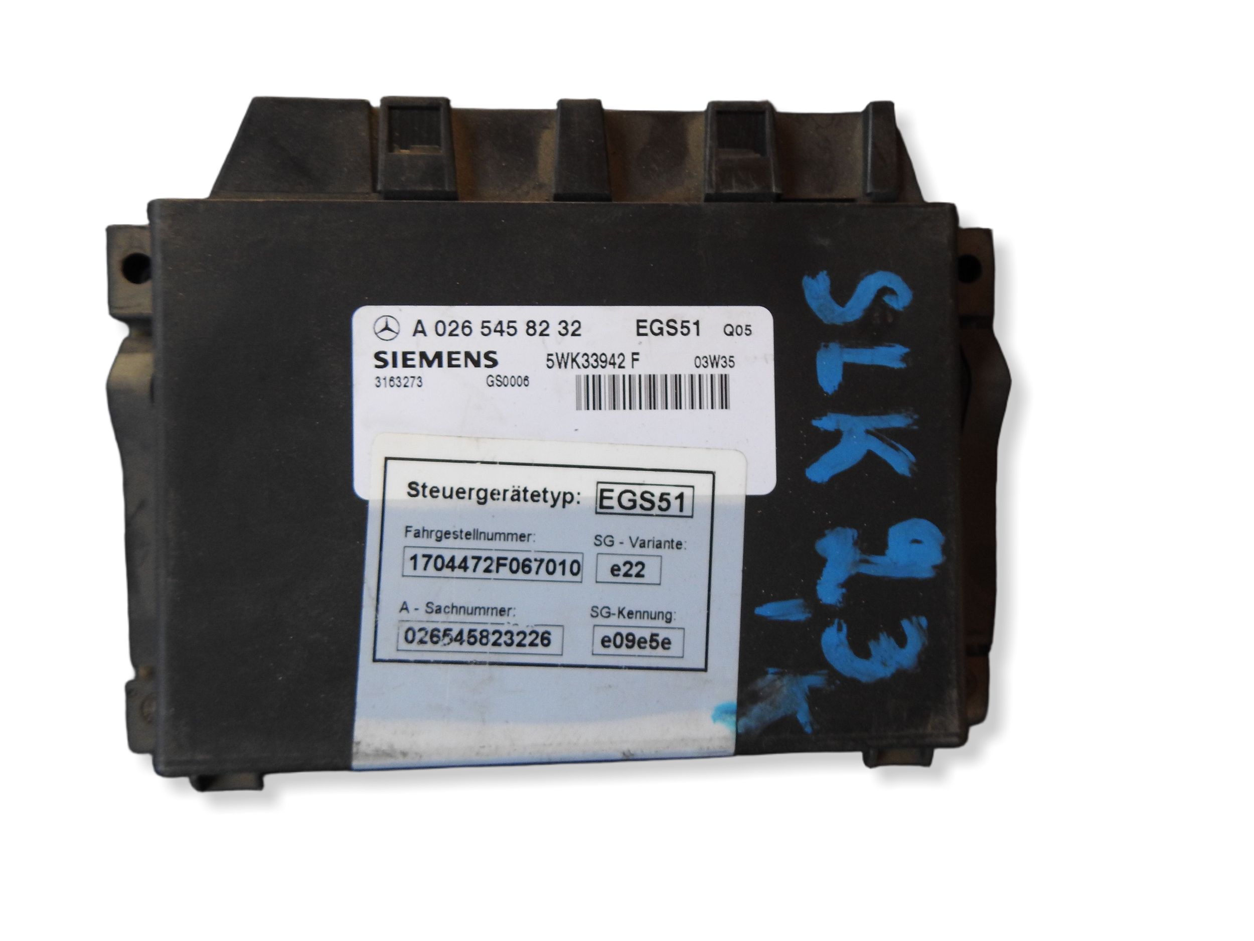 MERCEDES-BENZ SLK R170 A0265458232