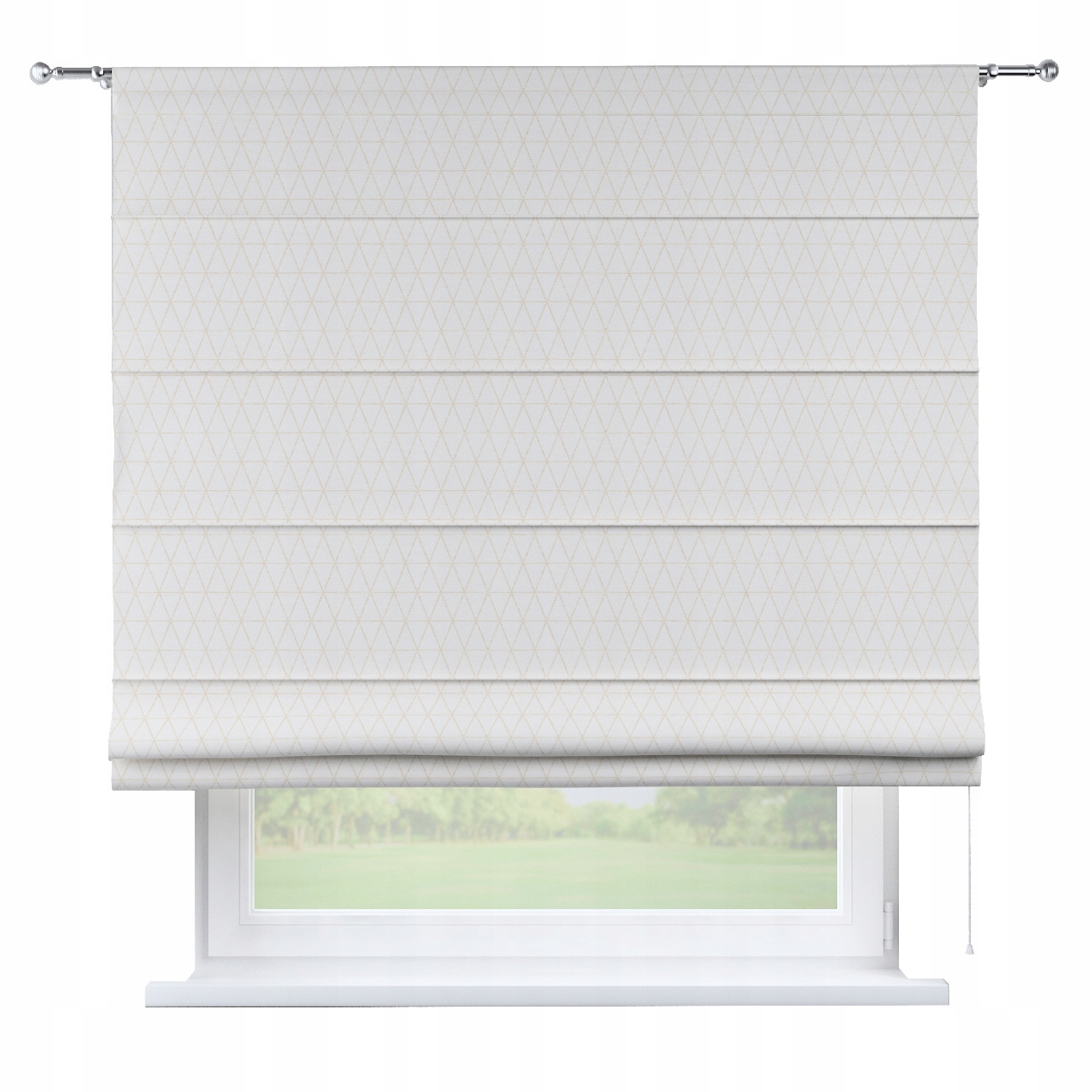 Hotová římská roleta Torino 120 x 180 cm bílá