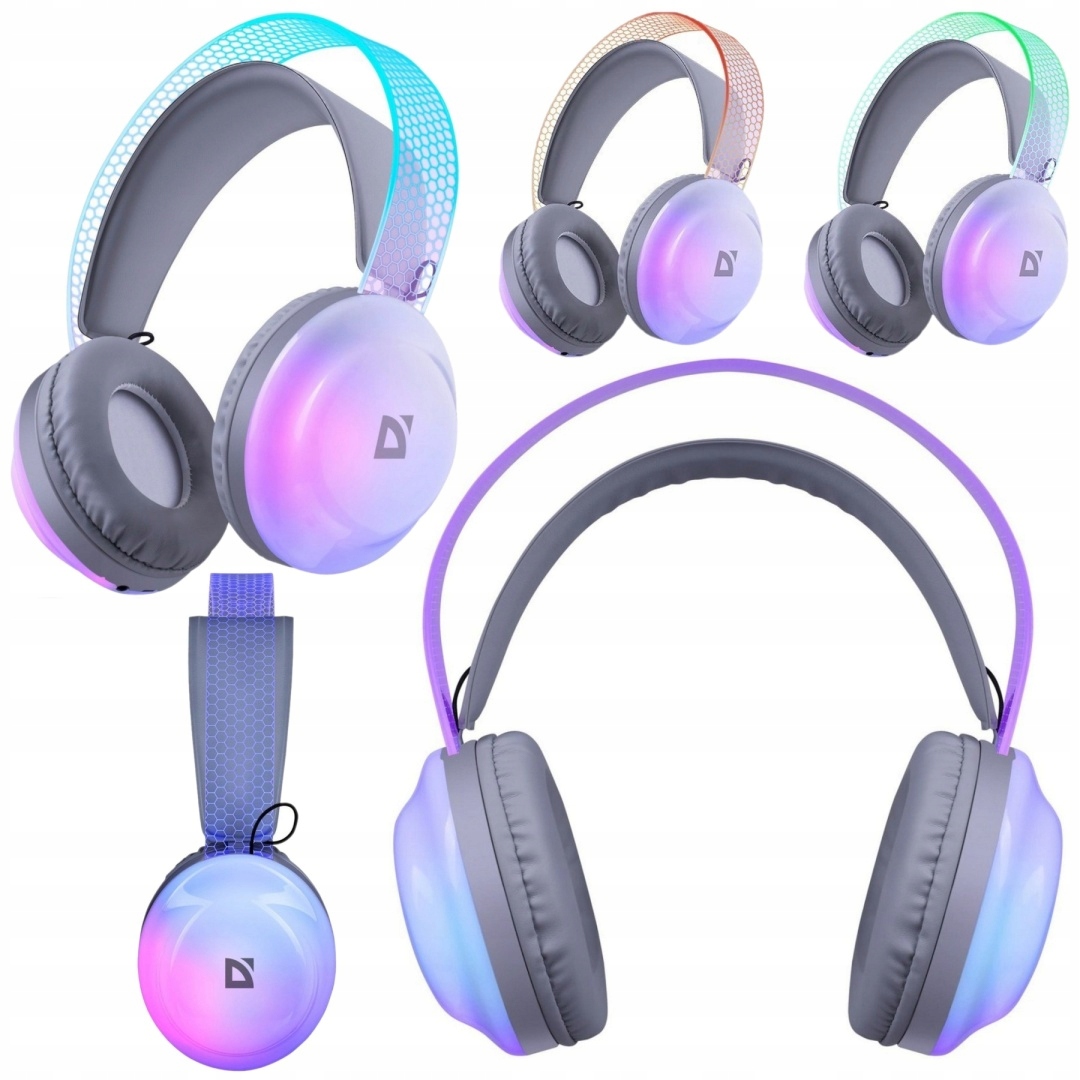 Sluchátka Bluetooth v.5.3 Freemotion B651 Přes Uši Defender 3.5 mm Usb-c jack